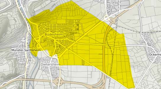 Immobilienpreisekarte Bingen am Rhein B&uuml;desheim